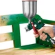 Пневматичний фарбопульт Parkside PDFP 500 C3 HVLP сопло 1.4 мм 500 мл Silver-Green (3_08287) - зображення 7