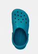 Дитячі крокси-сабо Crocs Classic Clog бірюзові для дівчинки с11 (28-29) на стопу 17.4- 18.1 см - зображення 2