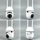 Камера видеонаблюдения поворотная V380 Pro A1 с AI-слеживанием (1080P, 2Mp, WiFi) Белый 61973 - изображение 8
