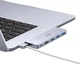 USB-хаб Baseus UltraJoy Series 5-Port HUB Space Grey (USB-C x 2 to USB-C 40Gbps x 1+HDMI 4K@30Hz x 1+USB3.0 x 3) (B00052801811-04) - зображення 6