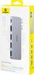 USB-хаб Baseus UltraJoy Series 5-Port HUB Space Grey (USB-C x 2 to USB-C 40Gbps x 1+HDMI 4K@30Hz x 1+USB3.0 x 3) (B00052801811-04) - зображення 7