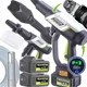 Акумуляторна мийка високого тиску Toolme TM280 PRO BRUSHLESS 450 Вт з алюмінієвою помпою, 2 АКБ 21В, піногенератор (Польща) - зображення 1