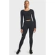 Лонгслів жіночий Under Armour Train Seamless LS 1379150-001 l, чорний - изображение 1