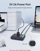 USB-хаб Ugreen CR113 USB 3.0 Hub 1 м Black (UGR-20291) - изображение 3