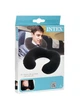 Надувна подушка для відпочинку та пляжу INTEX , чорна, флокове покриття, 33*25*8 см - зображення 3