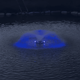 Плавающий фонтан-аэратор для пруда с LED подсветкой (2,2 кВт/380В) YASSEN FOUNTAIN LED PQ-2.2 - изображение 3