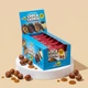 Блок протеїнового печива FitWin Protein Cookie 25% Glazed, 10*40 грамів - Фундук-солона каремель - зображення 1