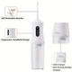 Портативный ирригатор для ротовой полости Oral Irrigator 220 мл, 4 насадки, беспроводной water flosser, ирригатор для зубов - изображение 7