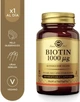 Suplement diety Solgar Biotyna 1000 µg Witamina B7 50 tabletek (33984003101) - obraz 2