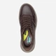 Sneakersy męskie skórzane Skechers Garza Ultra Tyrell 205867 CHOC 41 Brązowe (199703673809) - obraz 5
