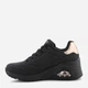 Buty sportowe damskie Skechers Uno Wedge Hi Steps 177520 BBK 36 Czarne (197976038066) - obraz 3