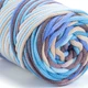 Шнур плетений YarnArt Macrame Cord VR 3mm градієнт небесний шоколад (№921) - зображення 2