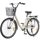 Велосипед SPARK CITY TEYA (колеса - 26", алюминиевая рама - 17") бежевый - изображение 3