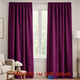Комплект штор 2 шт 150х260 см, Soft Velvet Lux шторы, гардины, портьеры на шторной тесьме V-17 фуксия - зображення 1