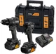 Набір з двох інструментів акумуляторних безщіткових DeWalt Mclaren F1 Team Special Edition (5054905333089) - зображення 1