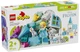 Конструктор LEGO DUPLO Коробка для творчого конструювання «Крижане серце» з Ельзою й Олафом (10462) - зображення 1