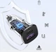 Авто зарядний пристрій UGREEN Car Charger EC305 30W USB-C, USB-A Gray (25845) - зображення 3