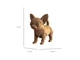 Картонный 3D пазл Chihuahua Puppy, Cartonic, 71 эл. - изображение 3