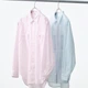 Рубашка хлопковая оверсайз женская Uniqlo 775795091 S Голубая (1159863192) - изображение 3