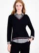 Пуловер женский Tommy Hilfiger 588505048 XL Черный (1159863216) - изображение 1