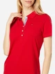 Поло женское Tommy Hilfiger 116226155 S Красное (1159863109) - изображение 4