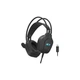 Наушники A4tech XR-200, Black, Bluetooth 5.3, USB 2.4GHz, 3.5 мм, микрофон с шумоподавлением, динамики 50 мм, RGB подсветка - изображение 1