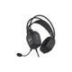 Наушники A4tech XR-200, Black, Bluetooth 5.3, USB 2.4GHz, 3.5 мм, микрофон с шумоподавлением, динамики 50 мм, RGB подсветка - изображение 3