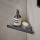 Полка (полочка) угловая для ванной Hansgrohe Addstoris 41741670 черный матовый - изображение 3