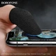 Напальчник ігровий Borofone BG1 Superconducting fiber mobile game finger cots Carbon Fiber (6931474750358) - зображення 7