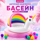 Детский надувной бассейн Intex 57113-1 «Единорог» с навесом - изображение 2