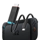 Док-станция Hagibis Switch2 TV Mode Cable for Switch1&2 / ROG Ally / Steam Deck HDR 4K@60Hz Black (TCH10) - изображение 1