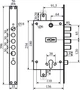 Замок Comit CM-21356 (двосистемний) (46429) 4193 - изображение 2