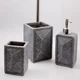 Комплект аксесуарів для ваної кімнати Trento Dark Gray 15959 - зображення 2