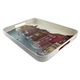Таця прямокутна з ручками Venice Hygge, 38,7x29x3,7 см, Arino, пластик 15986 - изображение 3