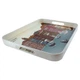 Таця прямокутна з ручками Venice Hygge, 38,7x29x3,7 см, Arino, пластик 15986 - изображение 4