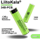 Акумулятор 18650 LiitoKala Lii-34B PCB NCR18650B 3400mAh 6A Li-Ion опуклий контакт з платою захисту protected - изображение 4