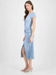 Юбка миди летняя женская Guess 45644549 31 Голубая (1159863403) - изображение 3