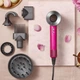 Фен Dyson Supersonic HD08 Fuchsia с ионизацией и защитой от перегрева - изображение 4