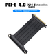Удлинительный кабель LinkStone PCIe 4.0 для видеокарт, 20 см, совместим с удлинительным кабелем PCIe 3.0 X16, вертикальная установка, универсальный тип для вертикального положения под углом 90 градусов, подходит для видеокарты 4090. - изображение 5