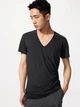 Футболка хлопковая мужская Uniqlo 971218641 2XL Черная (1159863350) - изображение 2