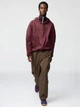 Ветровка мужская Uniqlo 27824145 XL Бордовая (1159863264) - изображение 3