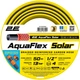 Шланг садовий 2E AquaFlex Solar 1/2" 50м 4 шари 13бар -10+60°C зрошувач конектор адаптер 2в1 - зображення 1