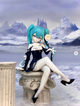 Аниме фигурка FuRyu Хацуне Мику Hatsune Miku Flower Fairy White Rose Ver Noodle Stopper Figure Vocaloid 14 см - изображение 5