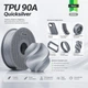 Bambu Lab TPU 90A Quicksilver (51106) Пластик Філамент для 3D-принтера - 1Кг, 1.75mm Сірий Ртуть з Котушкою / Filament With Spool / з RFID чіпом Міткою (NFC) - зображення 2