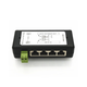 Инжектор PoE 4 портовый LAN Port Passive DC12V-48V(upto 10A) в корпусе IEEE802.3af/at 10/100 Mbps CCTV - изображение 3