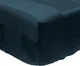 Простынь на резинке Moon&Star Deep Black Satin Stripe 90х190х10 см (MS-850006963) - изображение 1