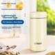 Мини-кружка TIGER Mini Pocket Cup, легкая портативная термокружка, подарок на День богини (38 штук), MMP-B20C, ярко-желтый цвет, 200 мл. - зображення 5