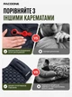 Надувний каремат туристичний матрац в палатку Pacoone килимок матрас для кемпінгу 190 x 60 см з подушкою і вбудованим насосом компактний з чохлом для походів, риболовлі та туризму - зображення 7