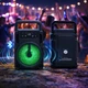 Портативна бездротова колонка GTS-1360 Dual 3 Bluetooth акустика з FM радіо USB TF TWS акумуляторна музична колонка для смартфона дому подорожей відпочинку компактна аудіосистема з чистим звуком та автономною роботою - зображення 2