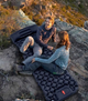 Туристичний надувний матрац Outdoor Sleeping з подушкою та вбудованим насосом ультралегкий каремат для кемпінгу походів риболовлі відпочинку водонепроникний складаний килимок 40D Nylon TPU 190x58x5 см для туристів та мандрівників - изображение 7